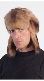 Polecat fur hat - Russian Style